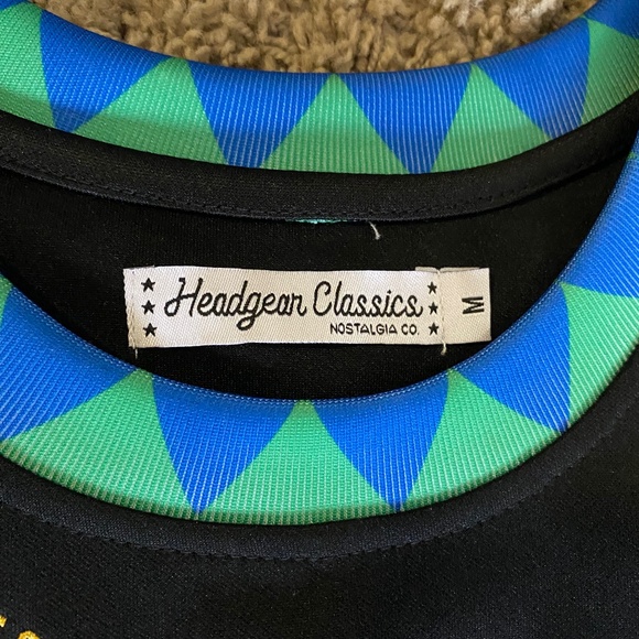 Headgear Classics Basketball Jersey Mens M Black Space Jam Bugs Bunny #1 - Picture 2 of 4